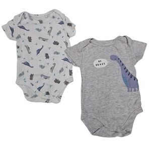 Laughing Llama Baby Boy Set Of 2 Onesies